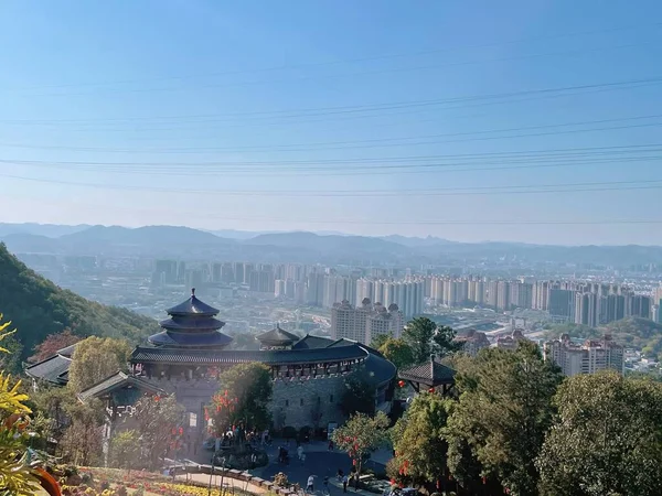 Stock image view of the city of the capital of china