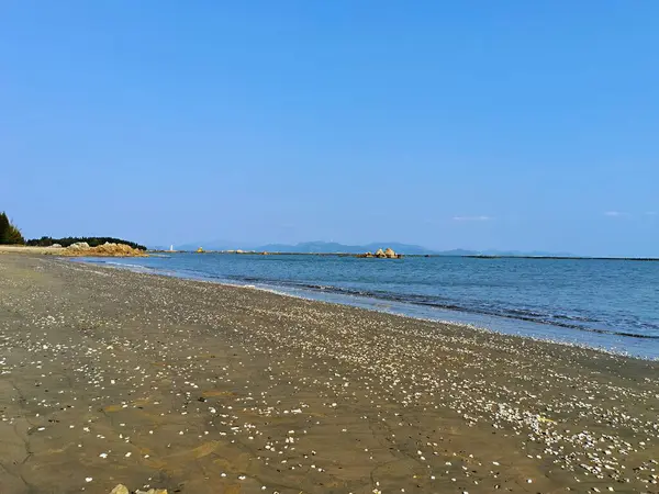 stock image beautiful view of the sea coast