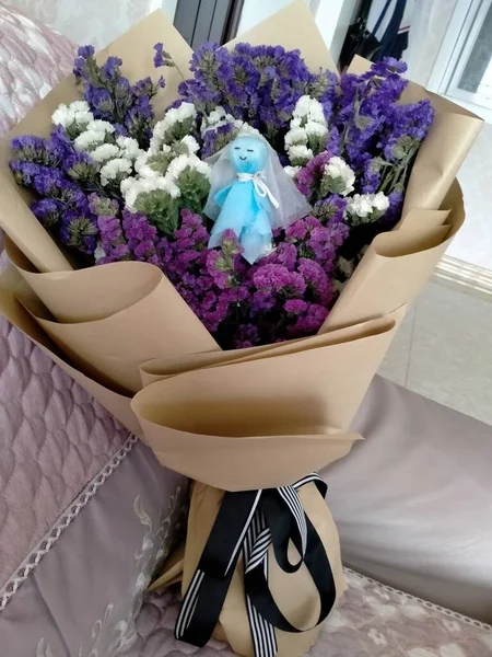 stock image beautiful bouquet of flowers in a vase