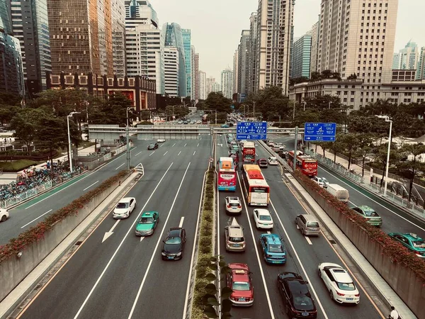 Stock image traffic in the city