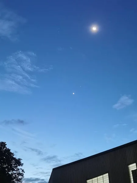 stock image view of the sky and clouds