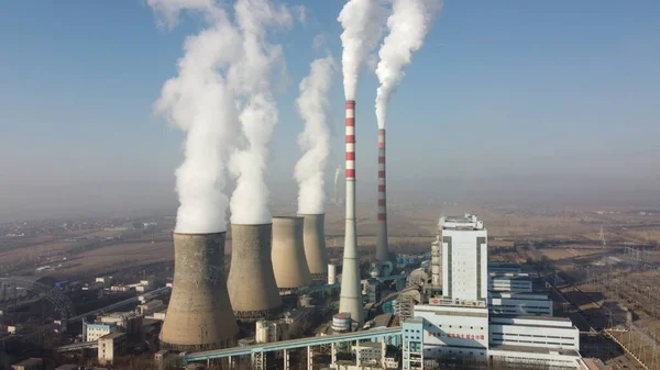 Humo Chimenea Fábrica — Foto de Stock