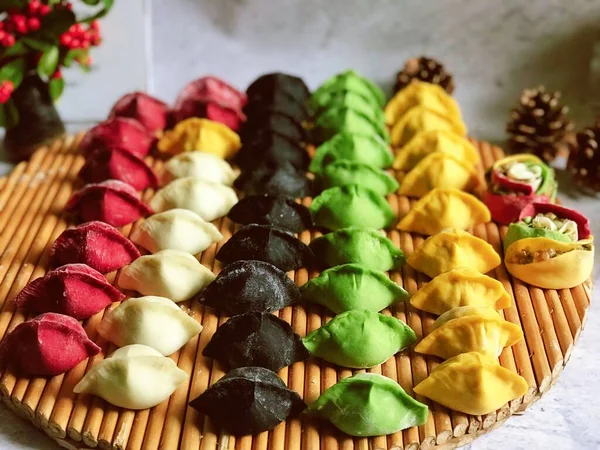 Вкусный Шоколадный Торт Фруктами Ягодами — стоковое фото