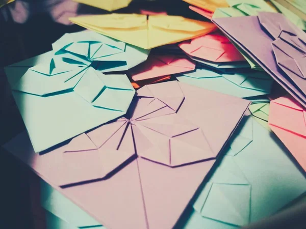 colorful paper and craft materials for the new year