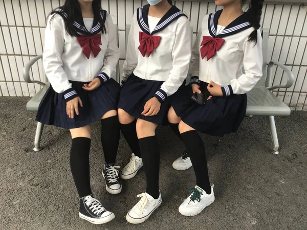 group of people in school uniform, student and students