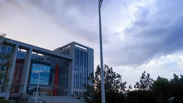 Edificio Moderno Ciudad — Foto de Stock