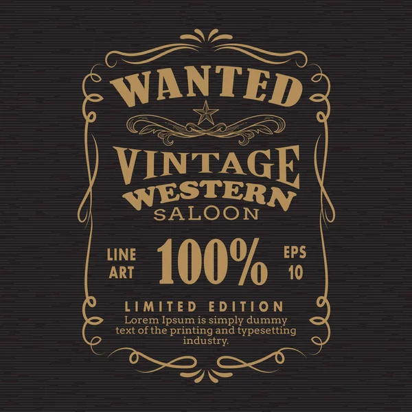 Afiş ve elle çizilmiş kare etiketi yazı tahtası retro vintage istedim