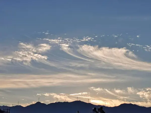 Beautiful Sunset Mountains — Stock Photo, Image