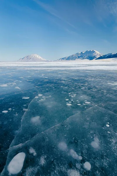 Hermosa Vista Del Lago Baikal —  Fotos de Stock