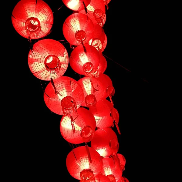 Chinese Lanterns Night — Stock Photo, Image