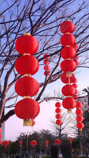 Chinese Lanterns Park — Stock Photo, Image