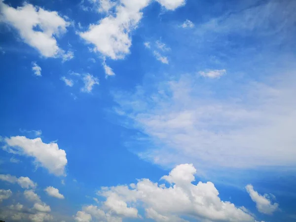 stock image blue sky with clouds