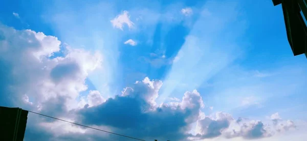 Cielo Con Nubes Cielos Azules — Foto de Stock