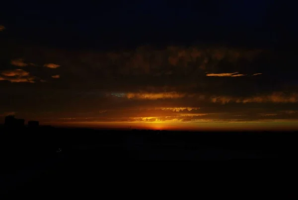 Stock image beautiful sunset over the sea