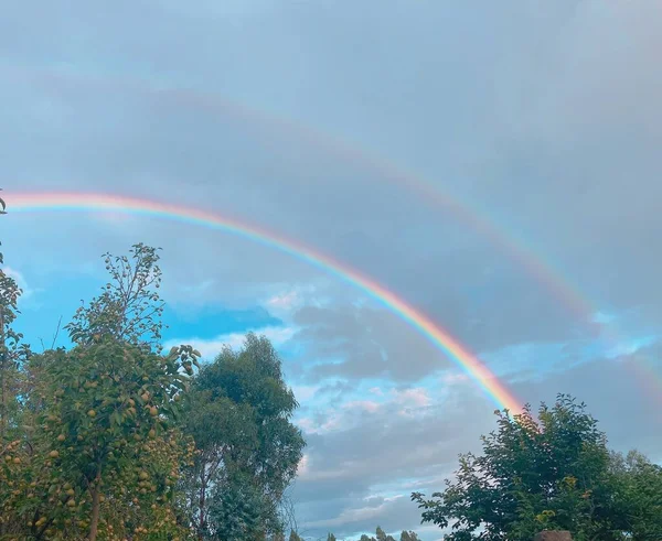 rainbow in the sky