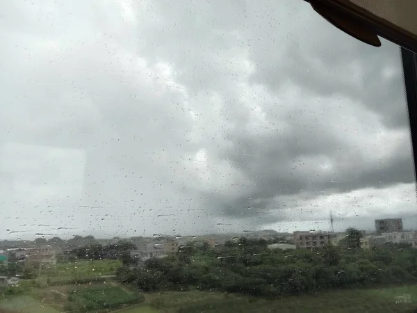 rain drops on the window