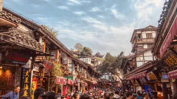 the old town in the city of china