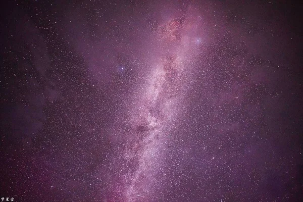 milky way galaxy in the sky, cosmic space