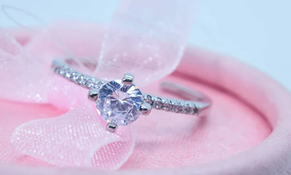 diamond ring with diamonds on a white background