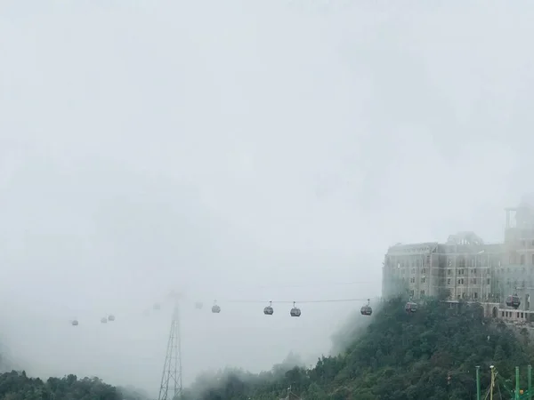 view of the city of the fog