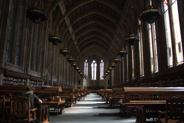 interior of the old church