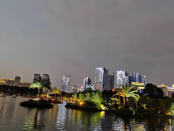 singapore-june 27, 2019: beautiful view of the city of miami, florida