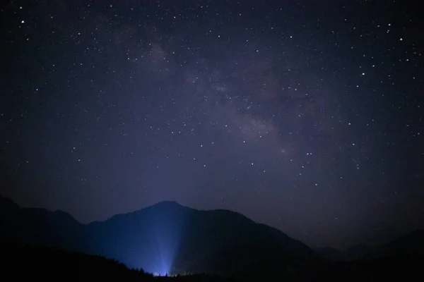 milky way galaxy in the sky, cosmic space