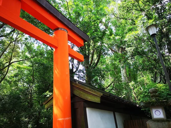 red and white japanese temple