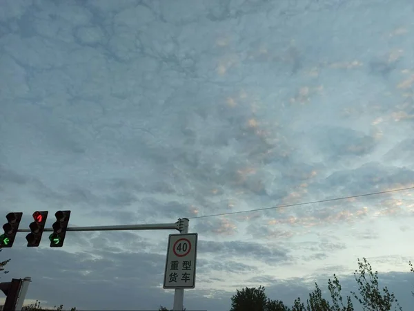 traffic lights on the road