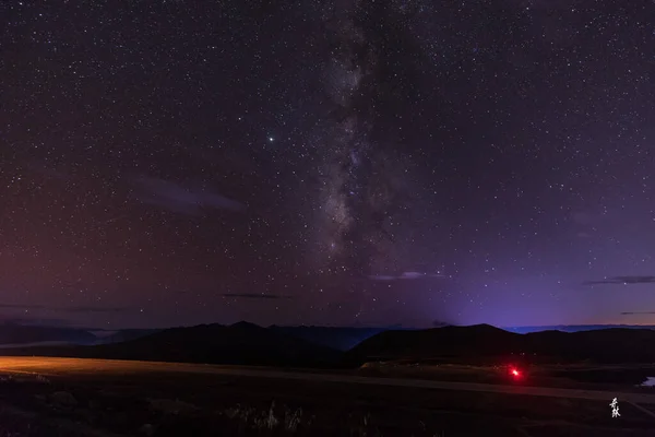 milky way, cosmic night sky