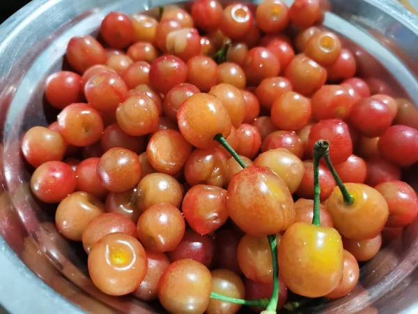 fresh red tomatoes in a market