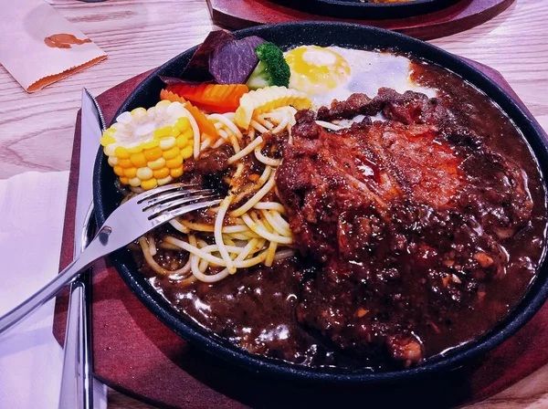 beef stew with meat and vegetables