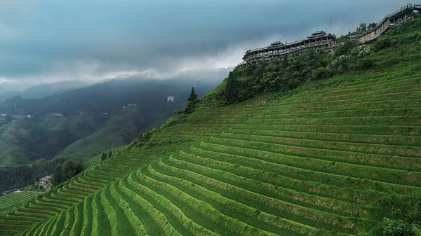 beautiful landscape of the valley in the mountains