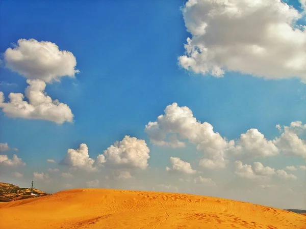 beautiful landscape of the desert in the north of israel