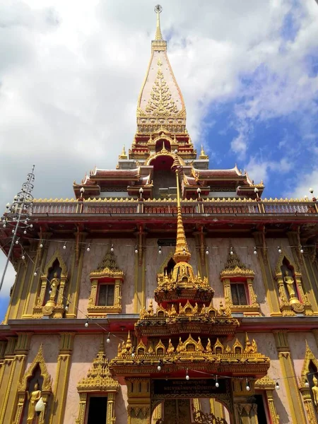 the temple of the emerald buddha in the city of thailand