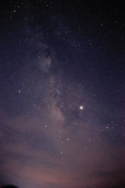 milky way galaxy in the sky, cosmic space