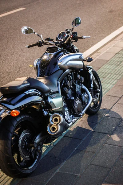 motorcycle on the street