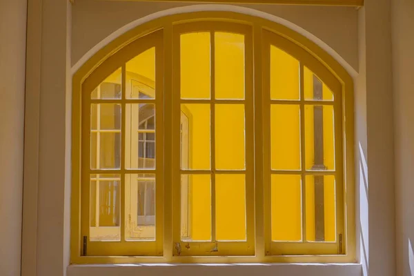 window with windows and wooden shutters