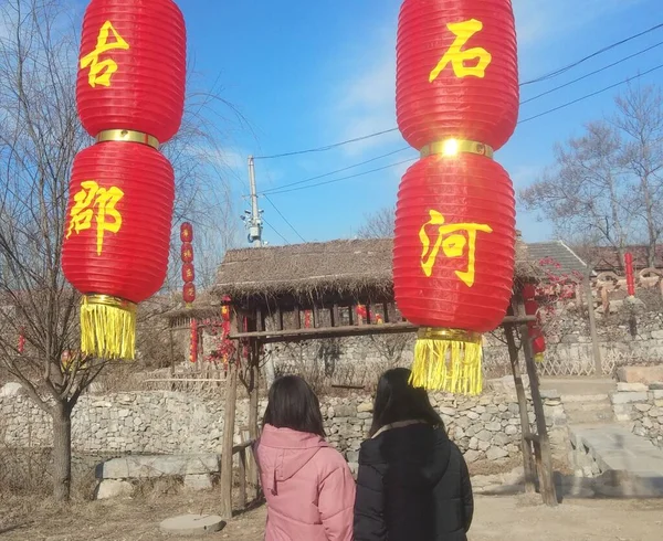 chinese new year, red lantern, lanterns, background, street, architecture, travel,