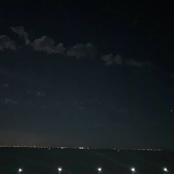 beautiful night sky, sky with clouds, nature cloudscape and atmosphere