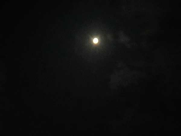 Stock image night sky with stars and moon