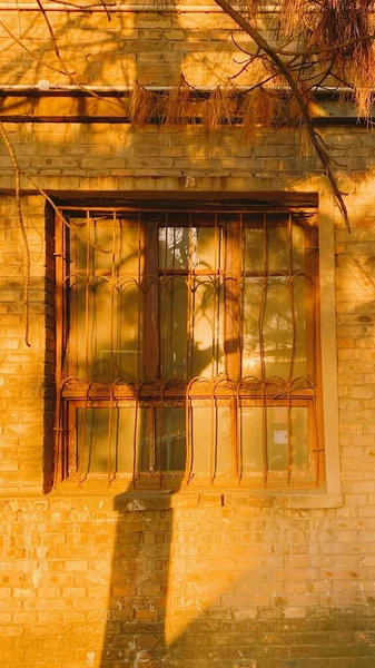 window with windows and wooden shutters