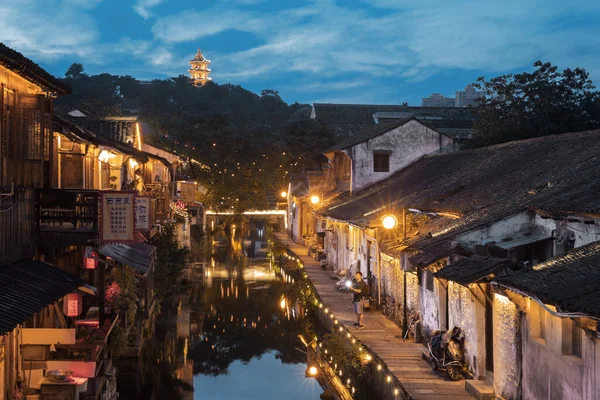 stock image view of the city of the old town