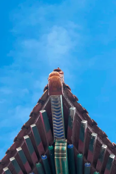 roof tiles in the city of thailand