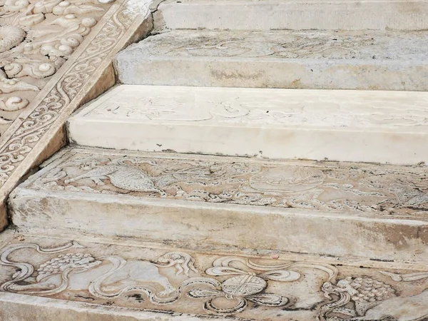 stone stairs in the temple
