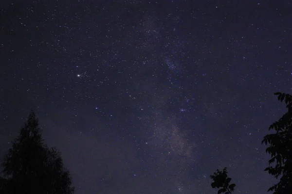 milky way galaxy in the sky, cosmic space