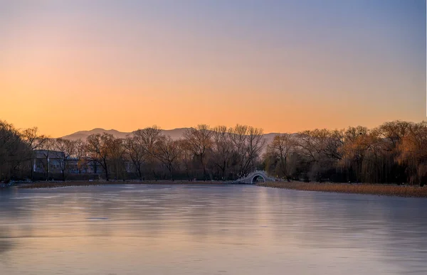 stock image winter landscape with snow and trees