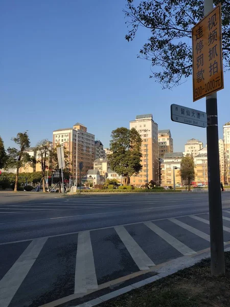 Calle Vista Ciudad Barcelona España — Foto de Stock