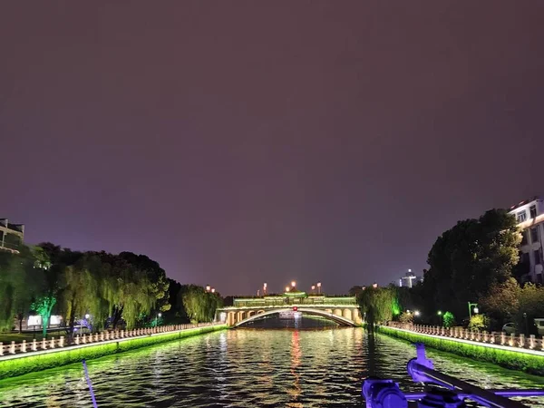 stock image beautiful night view of the city