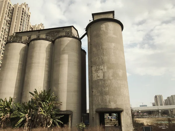 industrial factory, plant, sky and modern architecture,